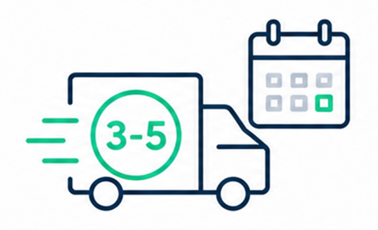 Replacement doses delivered in 3 to 5 business days
