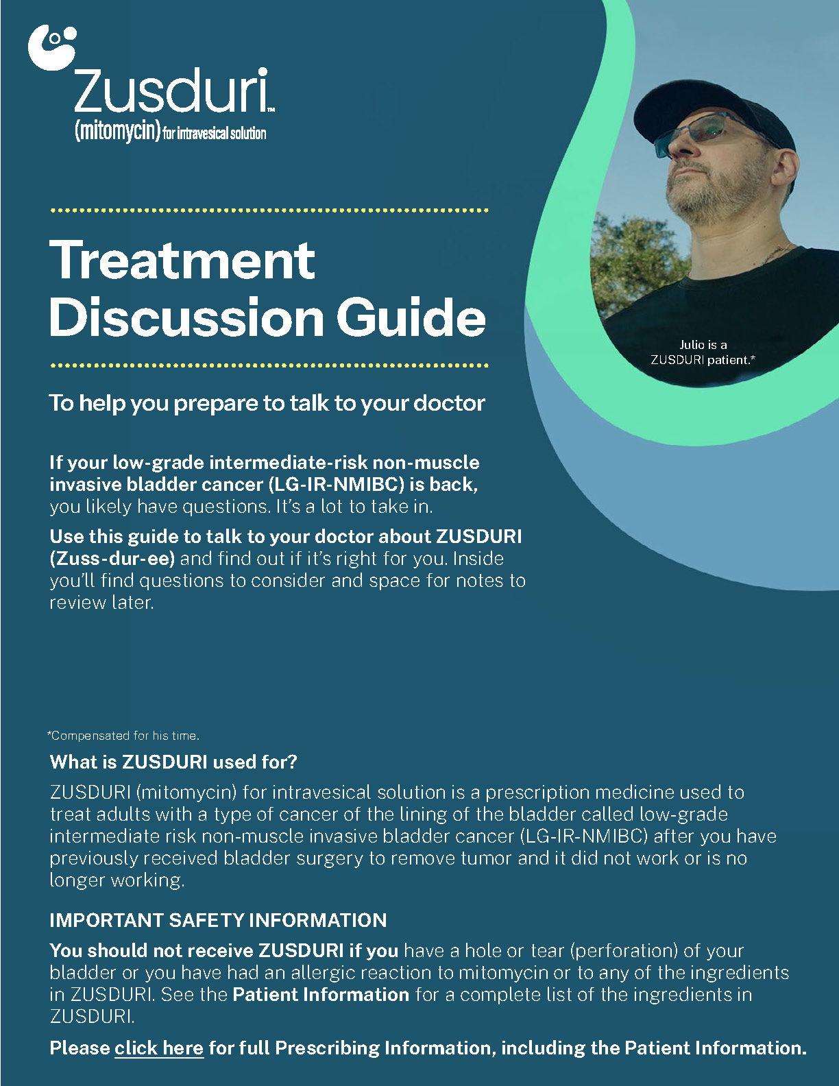 ZUSDURI Doctor Discussion Guide Download Icon
